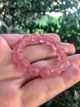 Load image into Gallery viewer, Kids Strawberry Quartz Crystal Bracelet