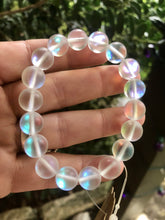 Load image into Gallery viewer, Clear Mystic Quartz Crystal Bracelet