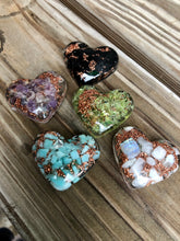 Load image into Gallery viewer, Orgonite Hearts
