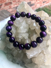 Load image into Gallery viewer, Rare Purple Tiger Eye