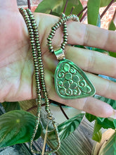 Load image into Gallery viewer, Blue Lace Agate Statement Necklace
