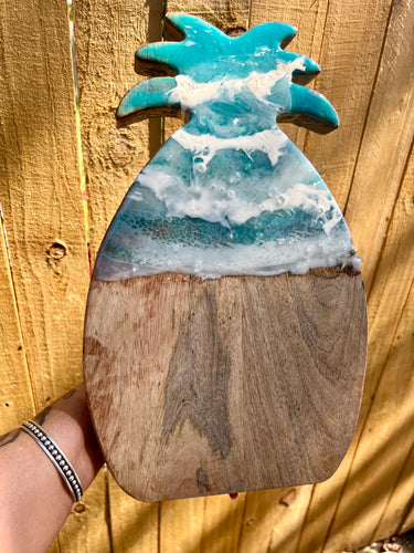 Pine Apple Ocean Cheese/Bread Board