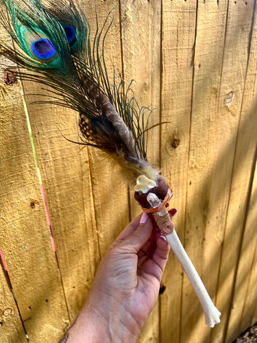 Coyote Smudge Fan