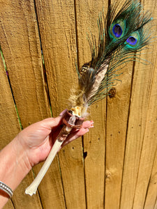 Coyote Smudge Fan