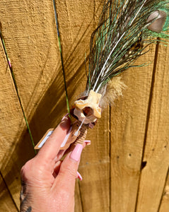 Coyote Smudge Fan