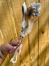 Load image into Gallery viewer, Coyote Bone Smudge Fan