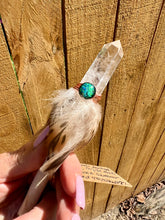 Load image into Gallery viewer, Clear Quartz Coyote Clearing Wand