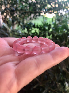 Kids Strawberry Quartz Crystal Bracelet