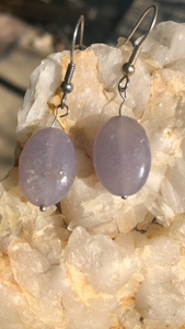 Lepidolite Earrings